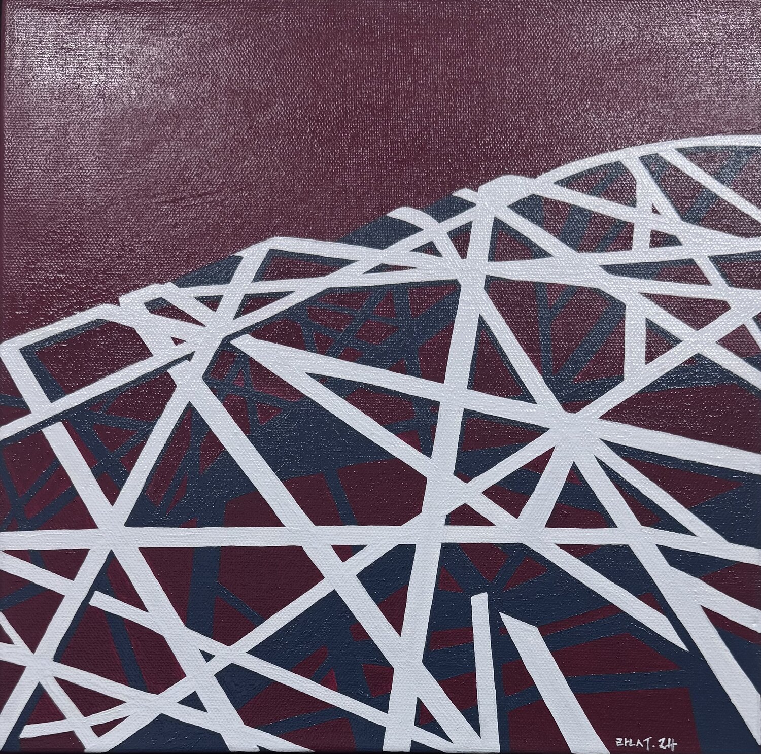 Beijing Olympic Stadium – Jacques Herzog and Pierre de Meuron ransoo kim Originalgemälde zu verkaufen