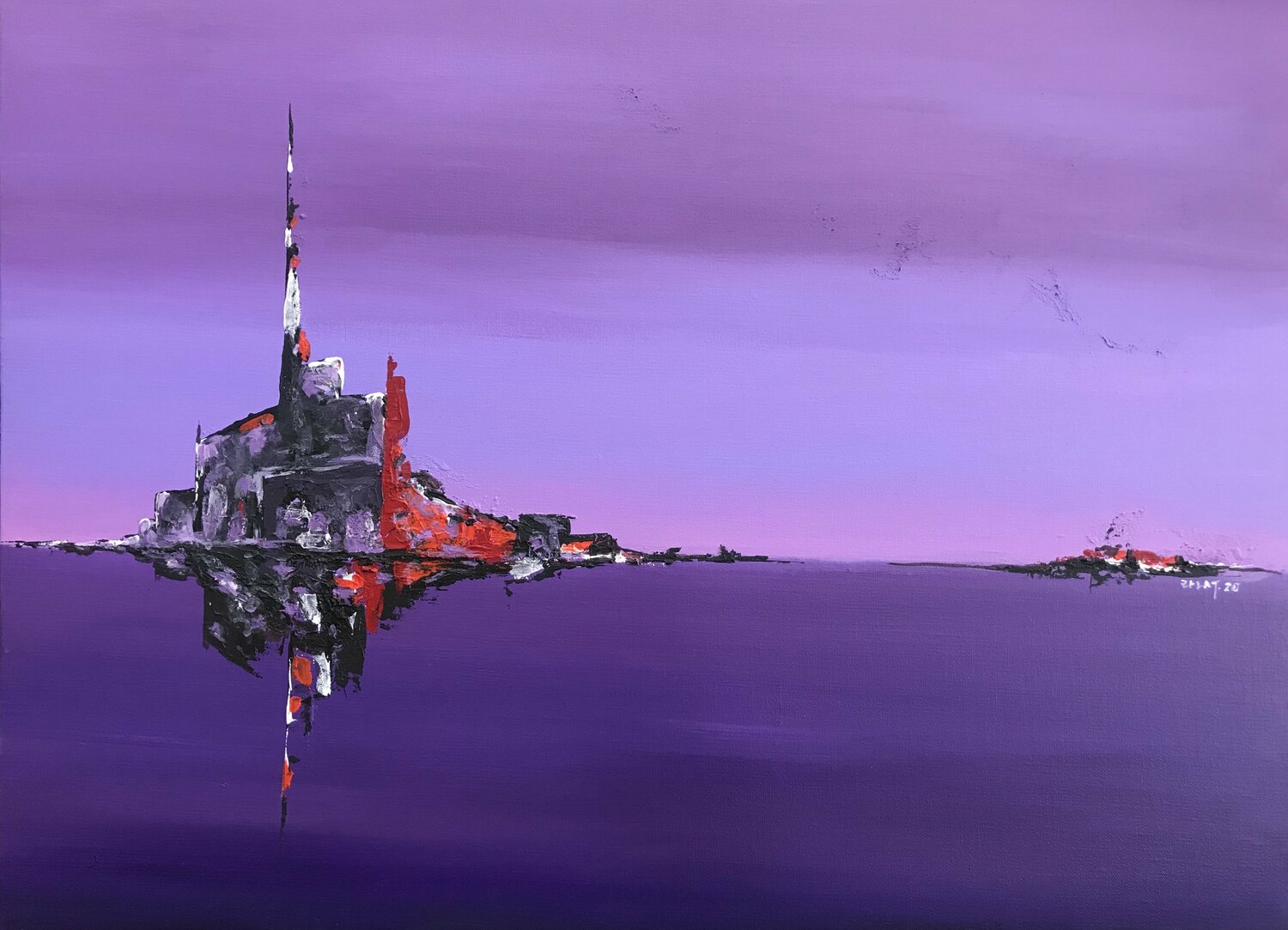 Radiant City_2020_03 ransoo kim Original painting for sale