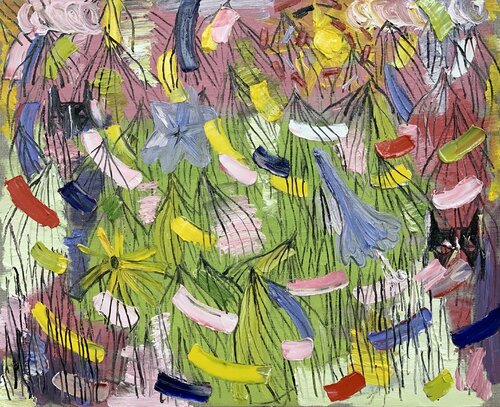 Internal Space (sun) by Joong-hyun Park, Painting for Sale on Select