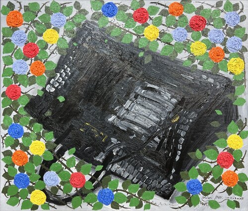 Hermès Alligator Birkin 35 by Joong-hyun Park, Painting for Sale on Select