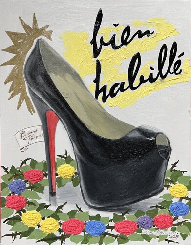 bien habillé/well-dressed by Joong-hyun Park, Painting for Sale on Select