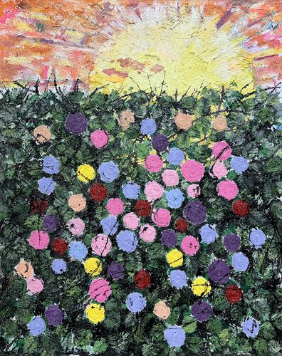 sunrise by Joong-hyun Park, Painting for Sale on Select
