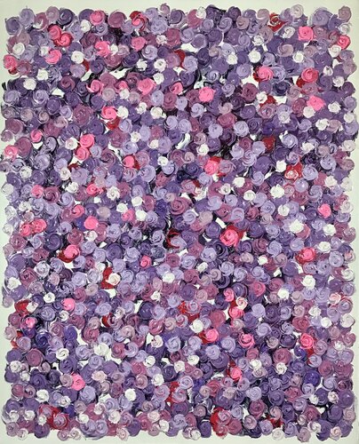 No. 110 (fleur dans la vie) by Joong-hyun Park, Painting for Sale on Select