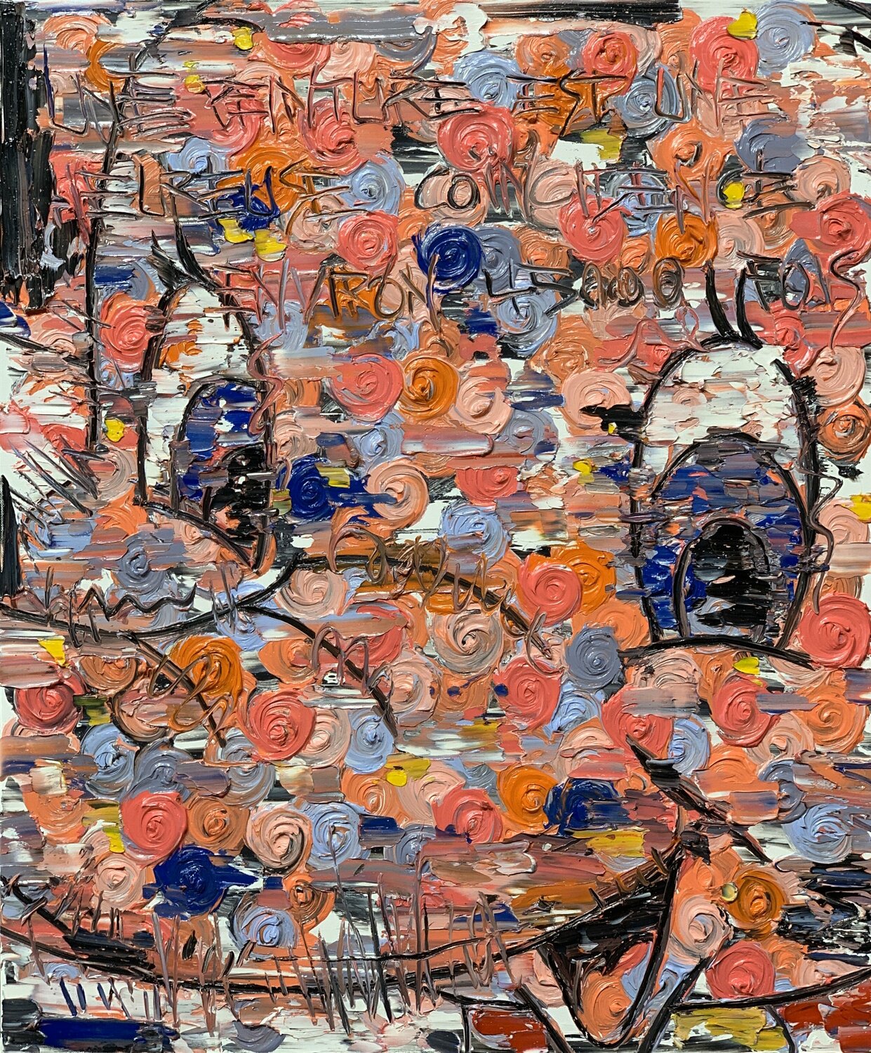 Rosy Smile 013 Joong-hyun Park Original painting for sale