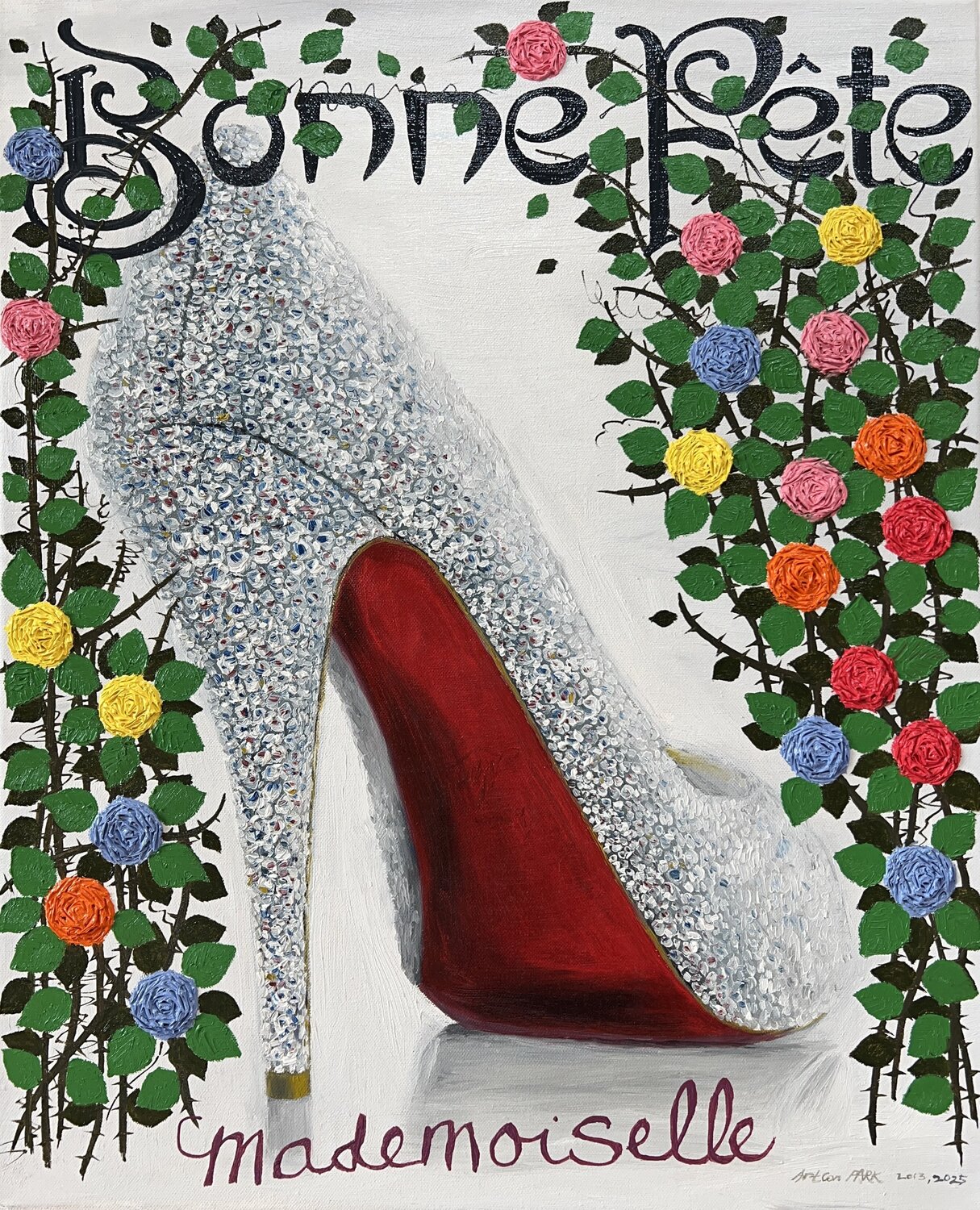 Bonne Fête, mademoiselle Joong-hyun Park Original painting for sale