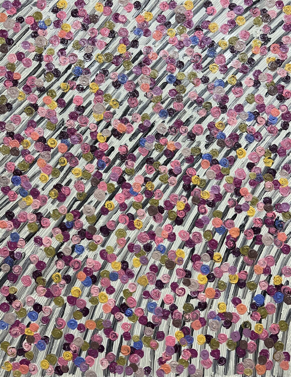 Rose SessionsV-024 (fleurs dans la vie) Joong-hyun Park Original painting for sale