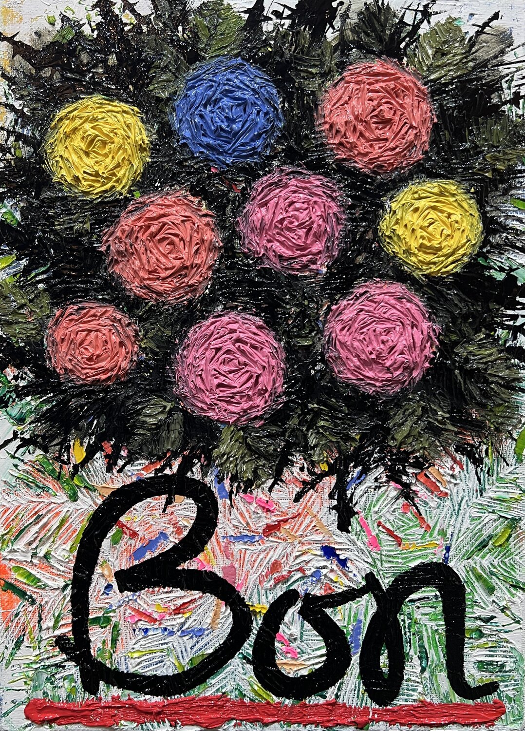 Bon (Good) Joong-hyun Park Original painting for sale
