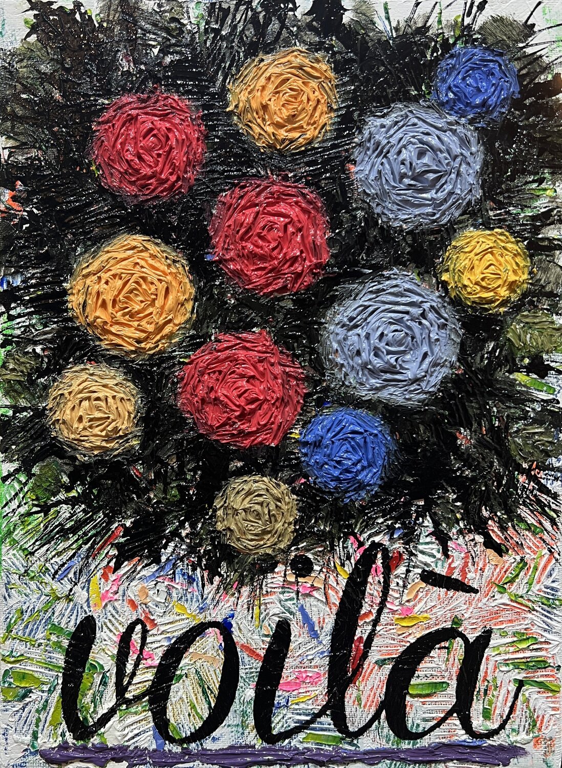 Voilà (There it is) Joong-hyun Park Original painting for sale
