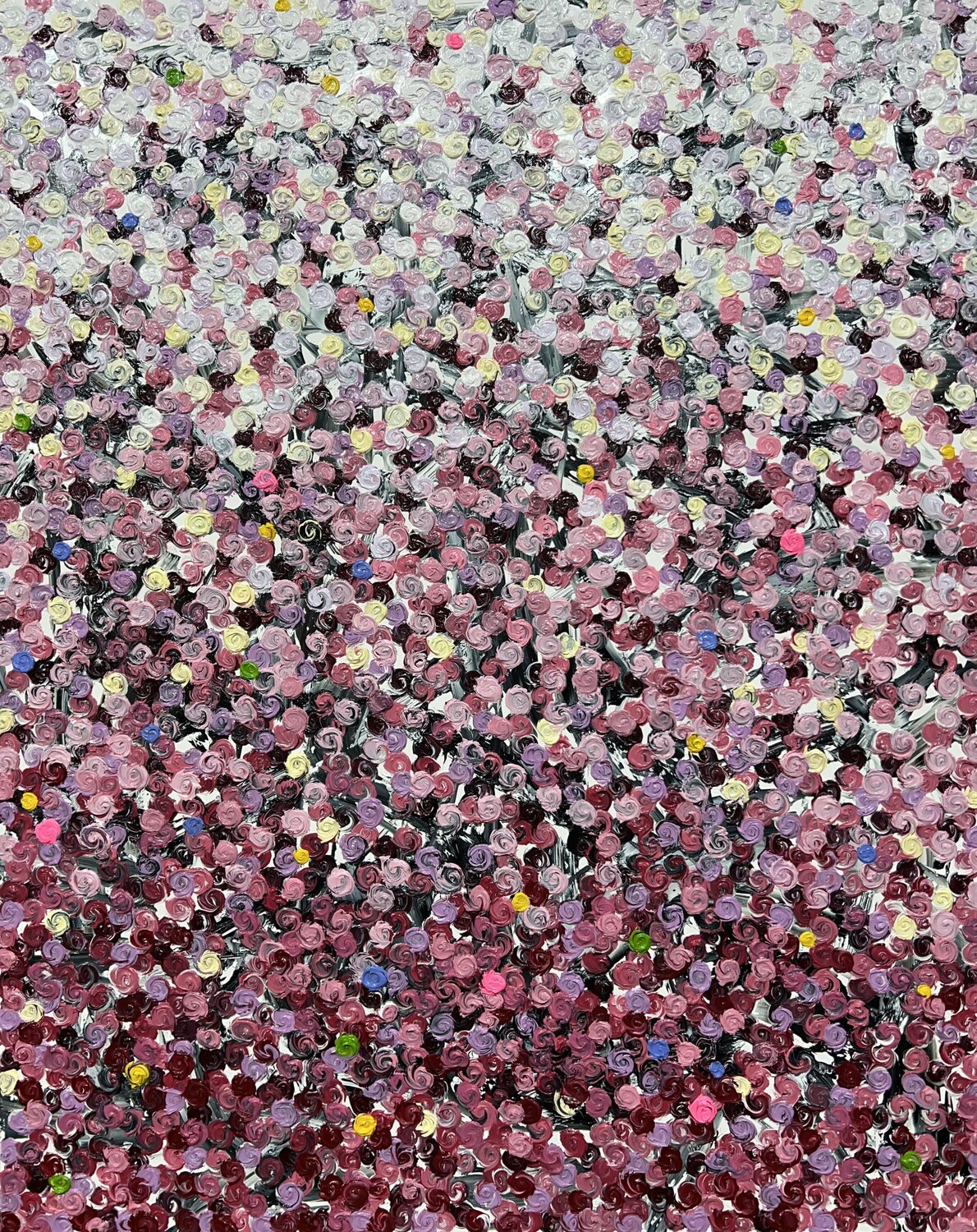Rose SessionsV-009 (fleurs dans la vie) Joong-hyun Park Original painting for sale