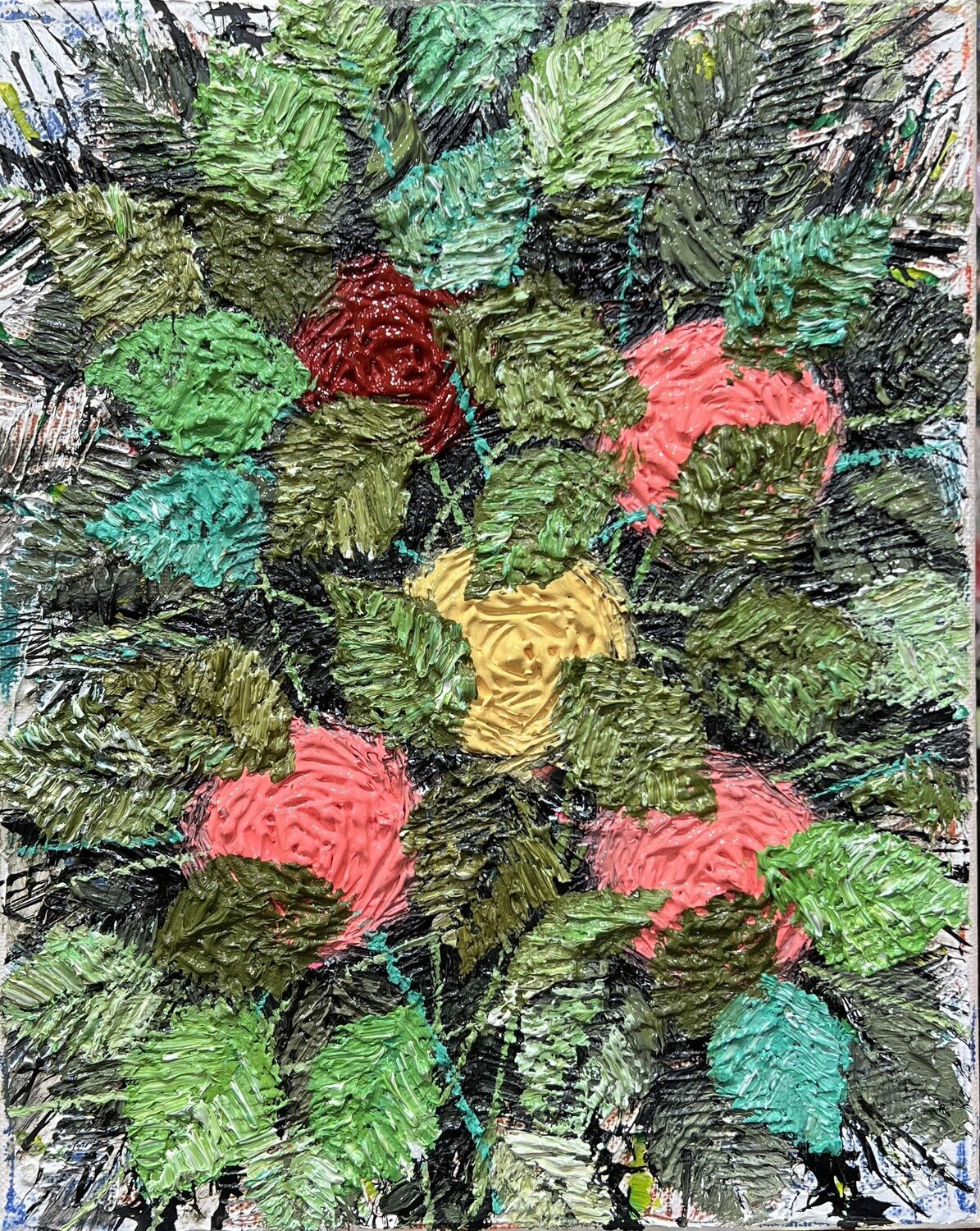 A Rose Remains Joong-hyun Park Original painting for sale