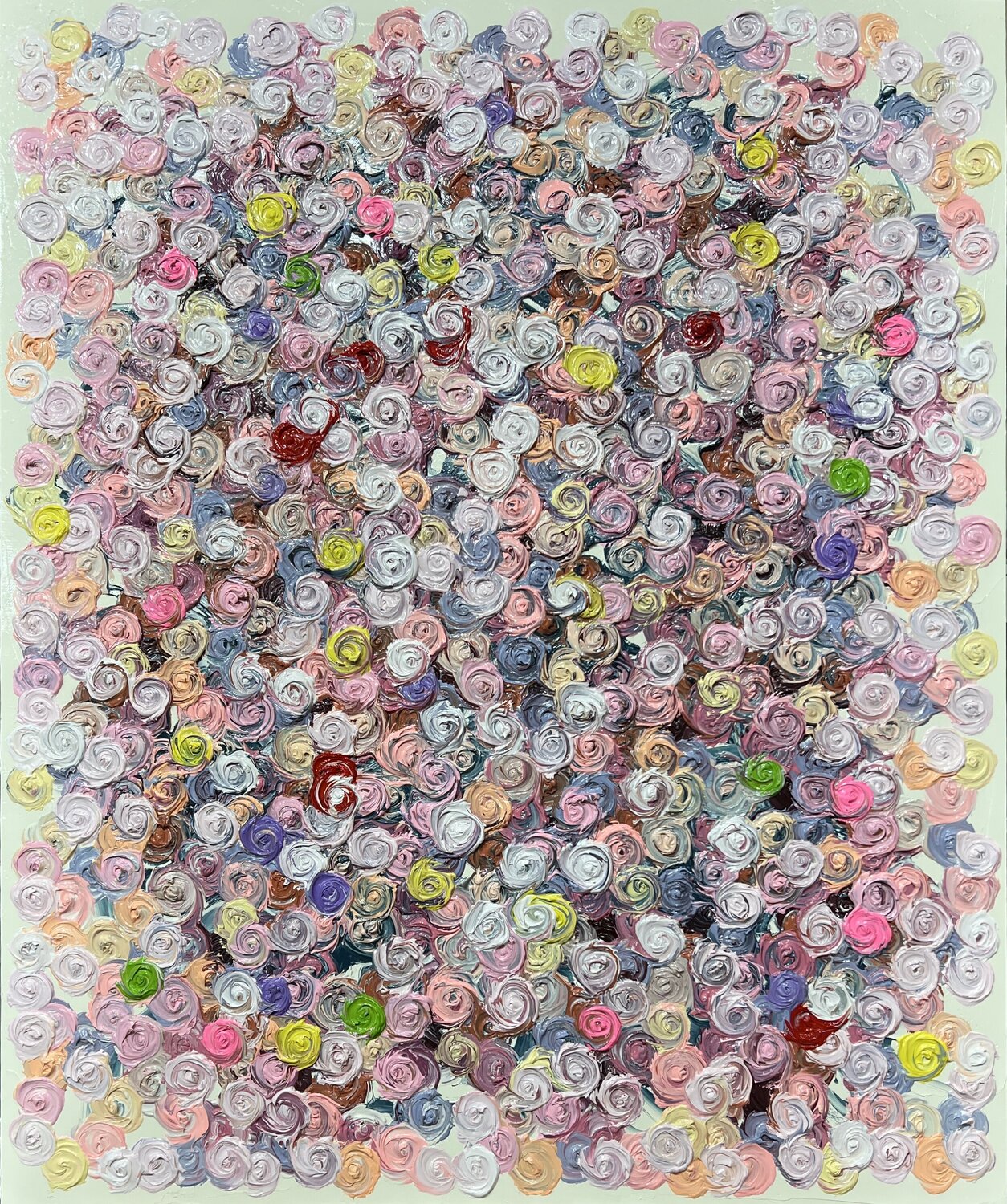 Rose in Life_2507 Joong-hyun Park Original painting for sale