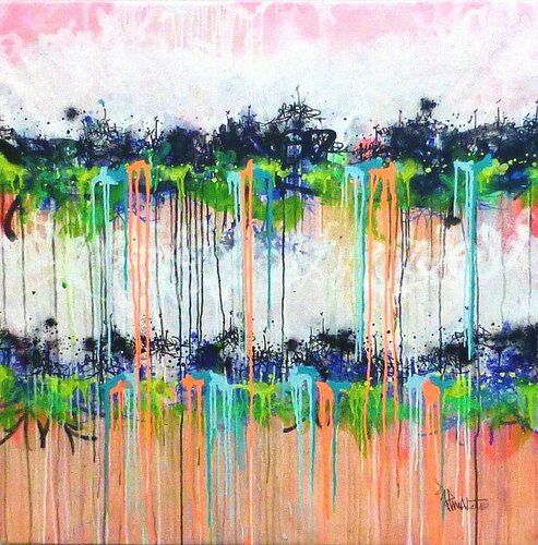 ORSAY ONER ( SERIE ' TAGS AND ABSTRACT') by Jp Malot, Painting for Sale on Select