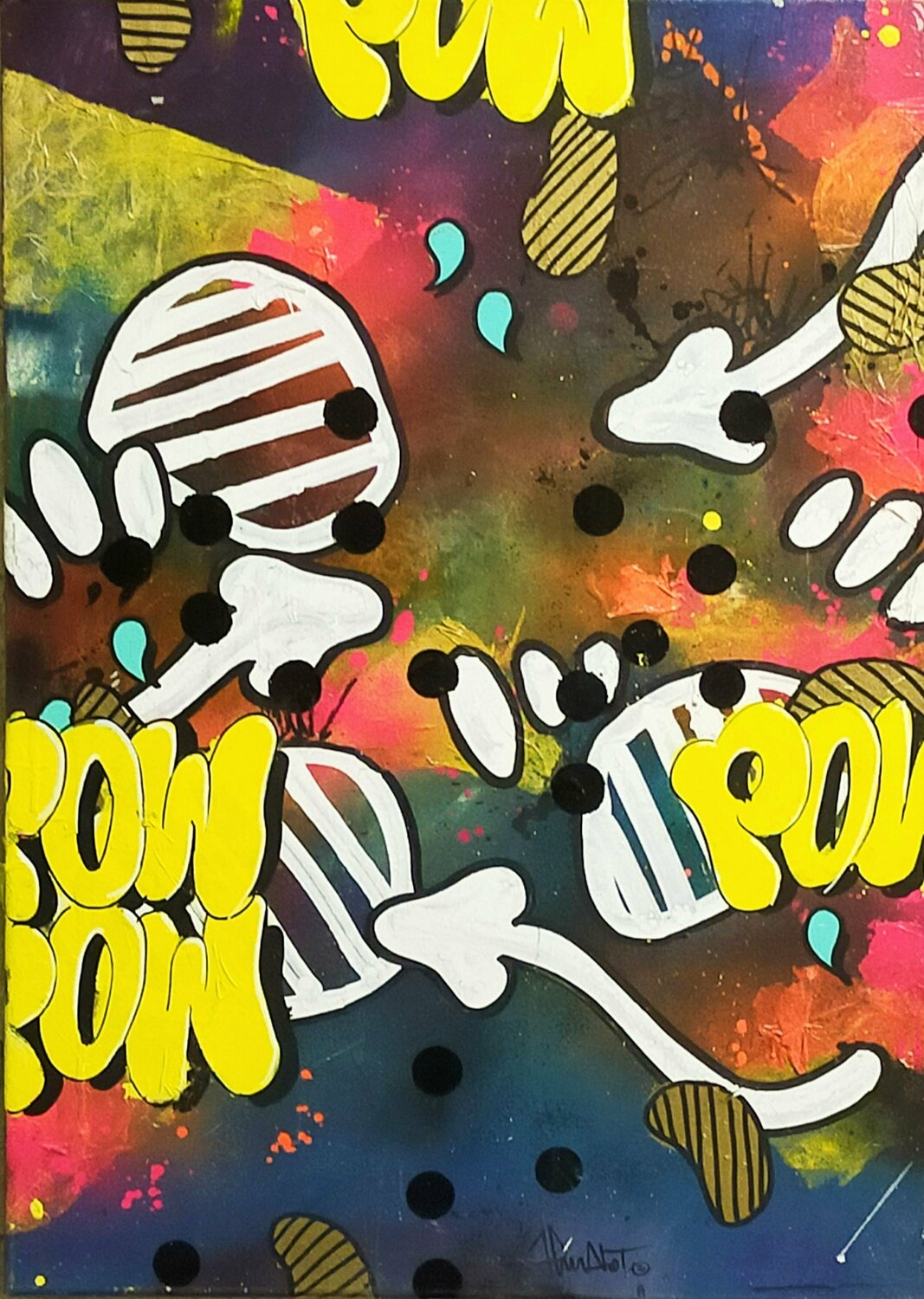 Sans définition... Jp Malot Original painting for sale