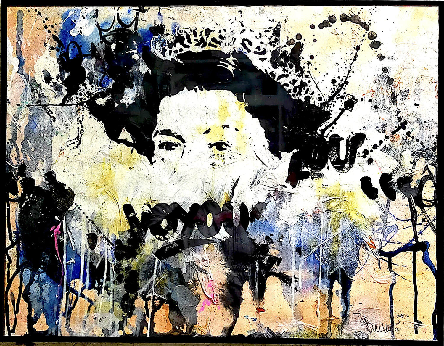 UK QUEEN ELIZABETH (original on #artvoyou 2022) Jp Malot Original painting for sale