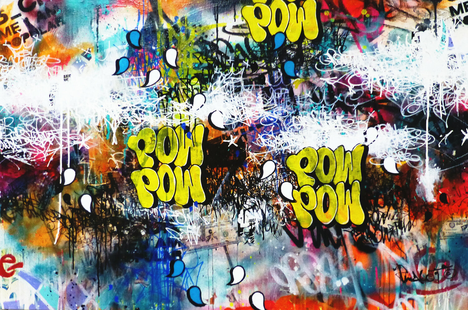 Sans titre! 2014 Jp Malot Original painting for sale