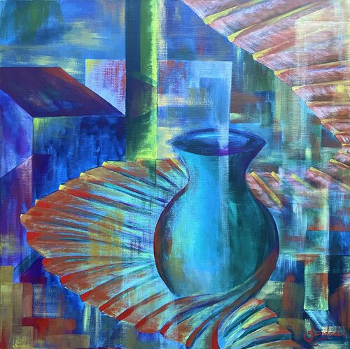 Wonderfeel it! by Sandrine Langlade, Painting for Sale on Select