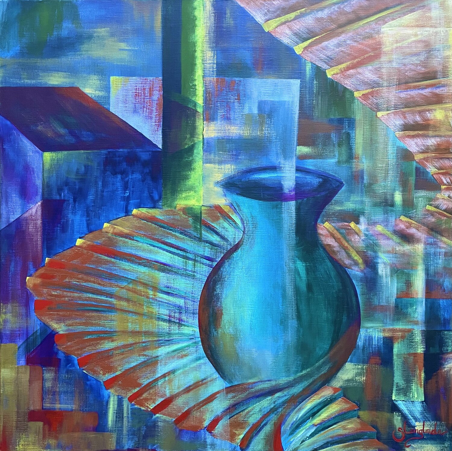 Wonderfeel it! Sandrine Langlade Original painting for sale