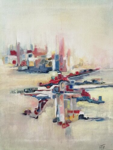 Impressions urbaines by Marie T. Roche, Painting for Sale on Select