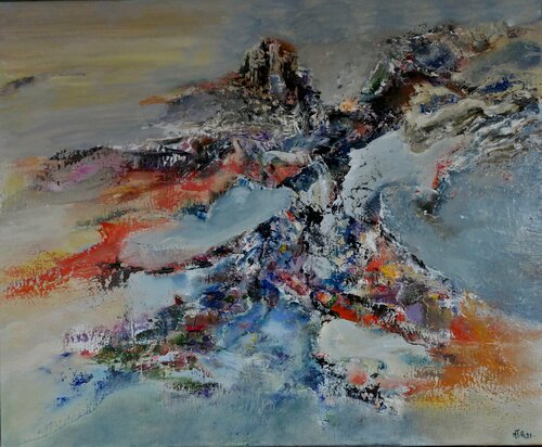 Escapade 3 by Marie T. Roche, Painting for Sale on Select