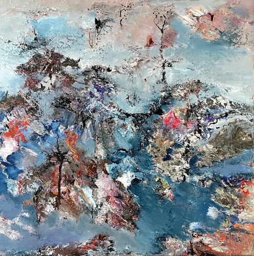 Les derniers frimas by Marie T. Roche, Painting for Sale on Select