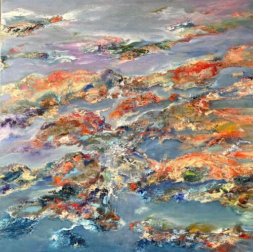 Rives et dérives by Marie T. Roche, Painting for Sale on Select