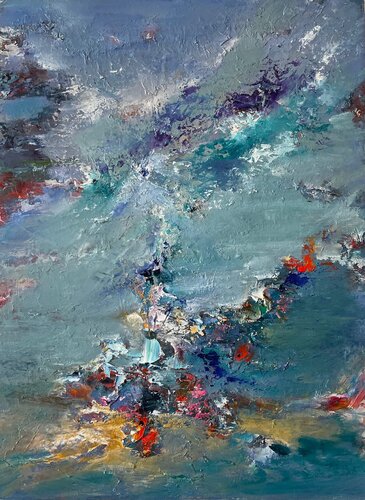Brisants by Marie T. Roche, Painting for Sale on Select