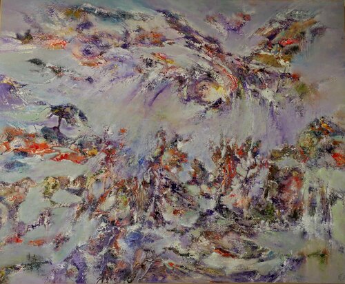 Nuée ardente by Marie T. Roche, Painting for Sale on Select