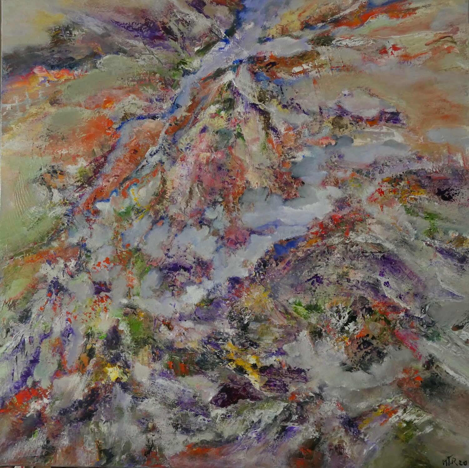En Vol 3 Marie T. Roche Original painting for sale