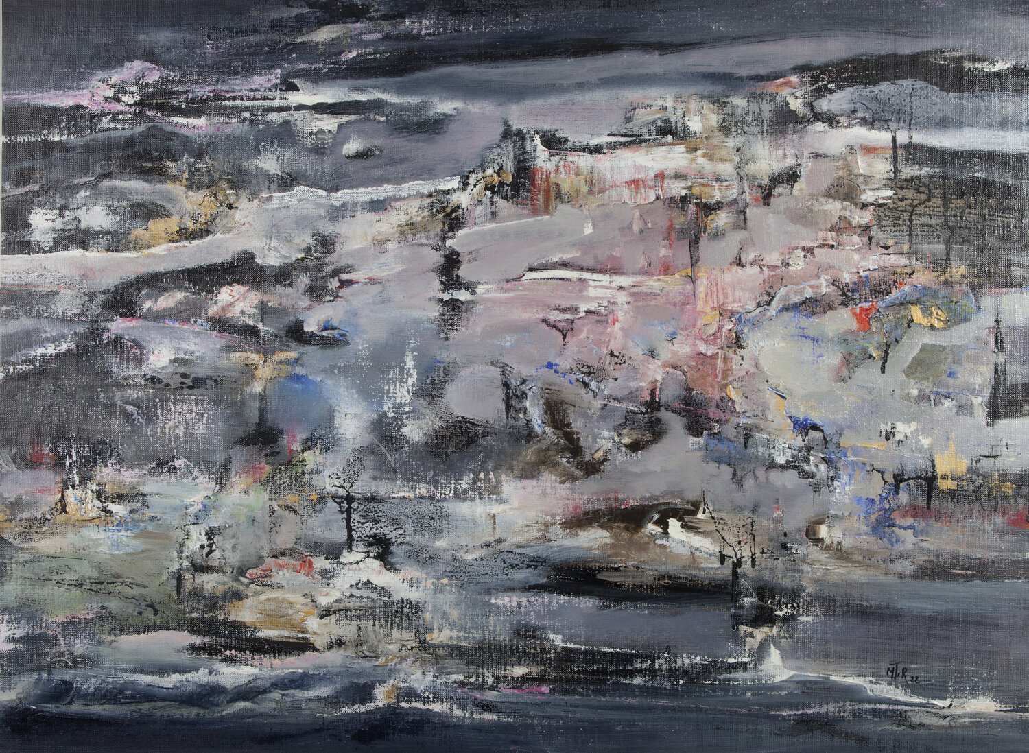 Fugue Marie T. Roche Original painting for sale