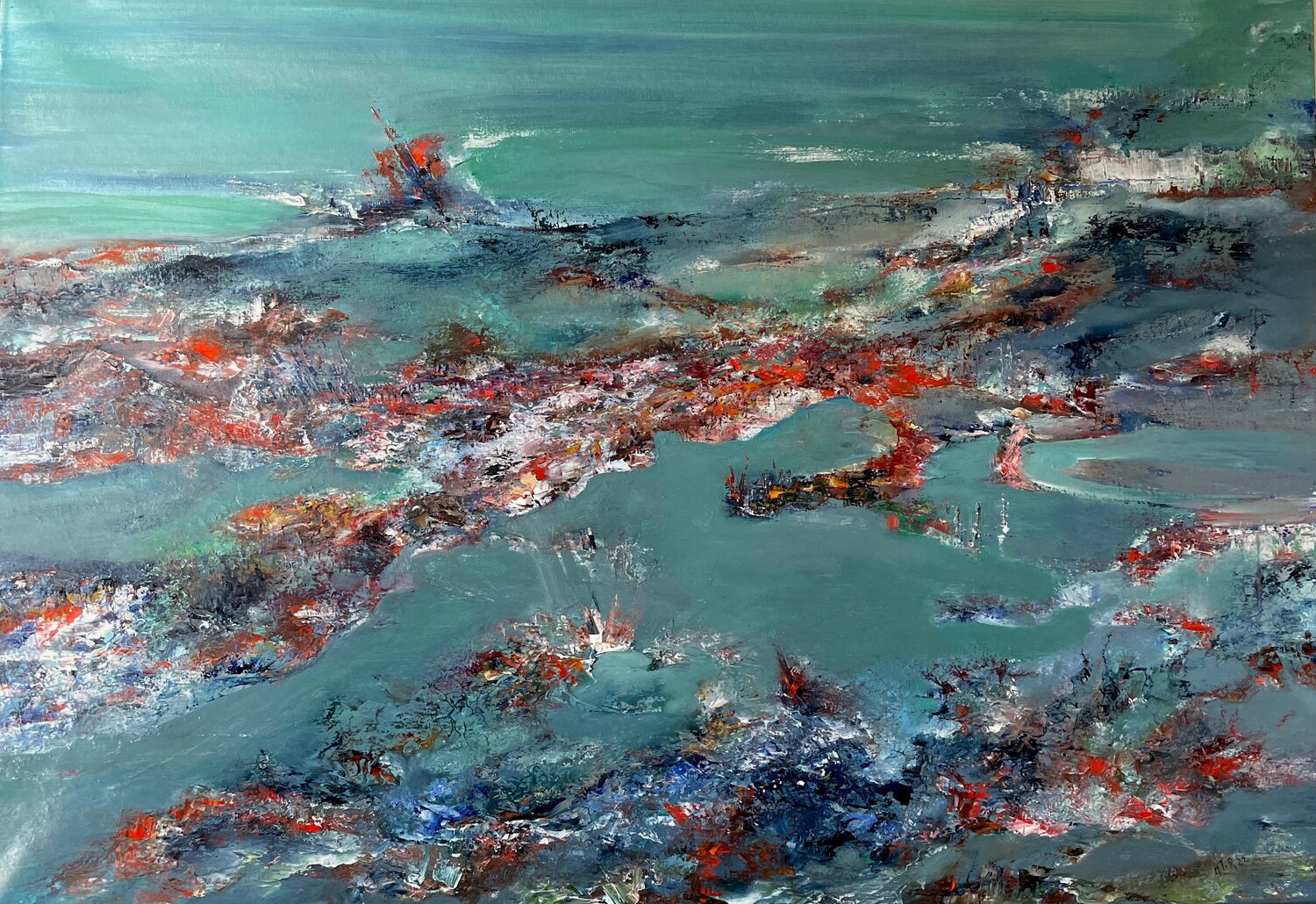 Horizon Marie T. Roche Original painting for sale