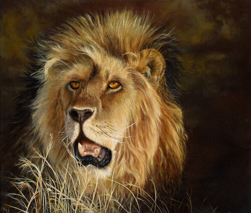 Legacy of the Pride by Nanda Hoep, Painting for Sale on Select