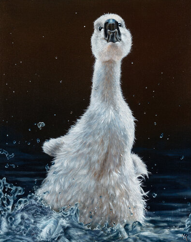 One day I"ll fly by Nanda Hoep, Painting for Sale on Select