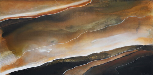 Red Desert by Dinah Wakefield, Painting for Sale on Select