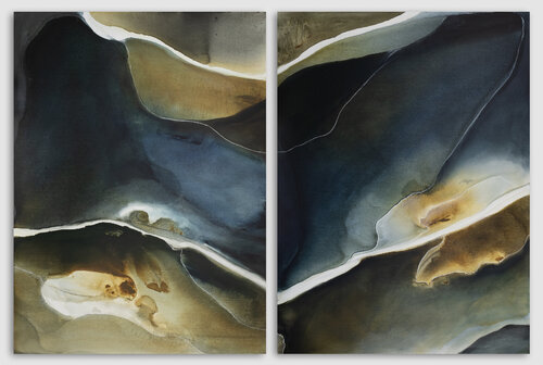 After Dark (diptych) by Dinah Wakefield, Painting for Sale on Select