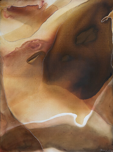 Terracotta Sands 1 by Dinah Wakefield, Painting for Sale on Select