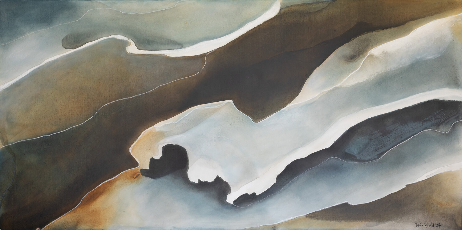 Deep Earth 1 Dinah Wakefield Original painting for sale
