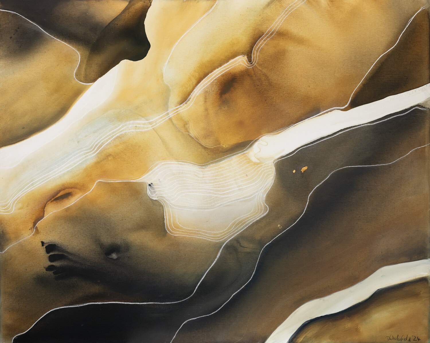 Dark Sands Dinah Wakefield Original painting for sale