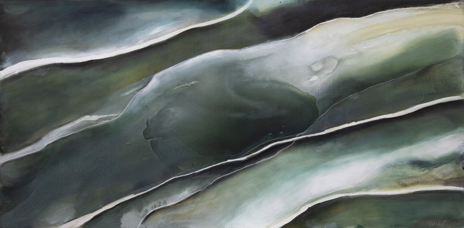 Green Valley Dinah Wakefield Original painting for sale