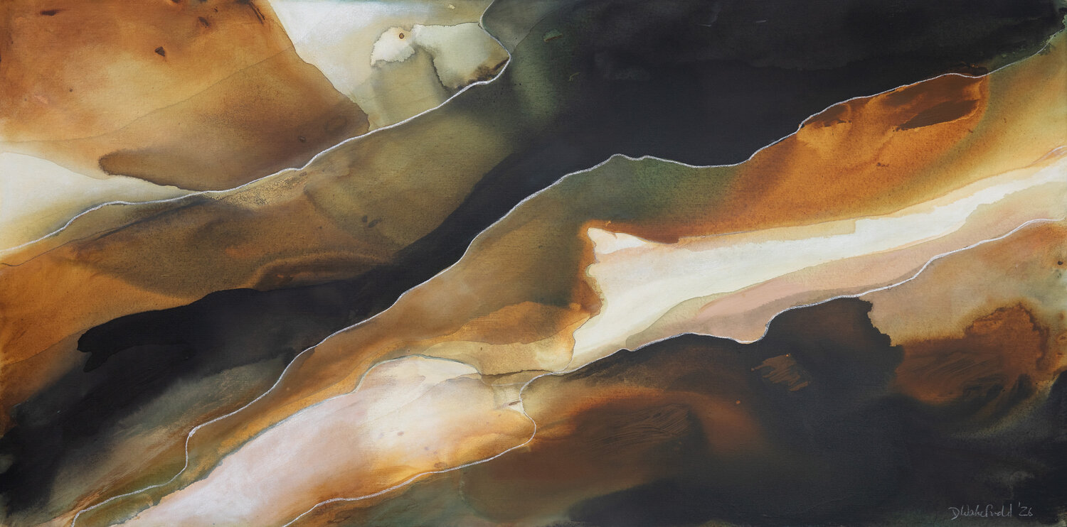 Wild Country 5 Dinah Wakefield Original painting for sale