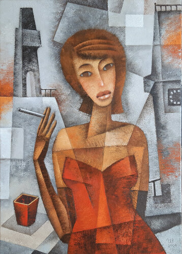 The Right Romantic Line by Eugene Ivanov, Painting for Sale on Select