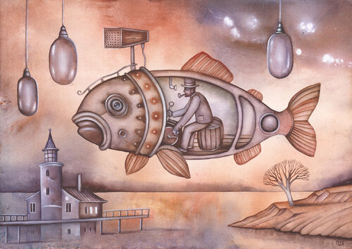 The New Odyssey by Eugene Ivanov, Painting for Sale on Select