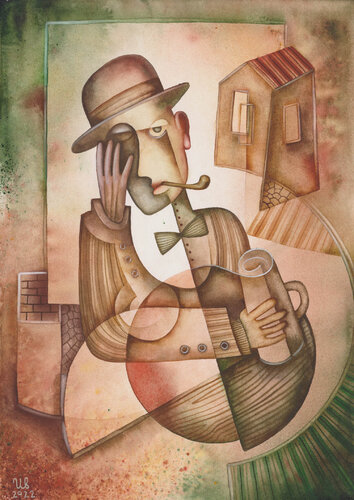 The Last Glass by Eugene Ivanov, Painting for Sale on Select