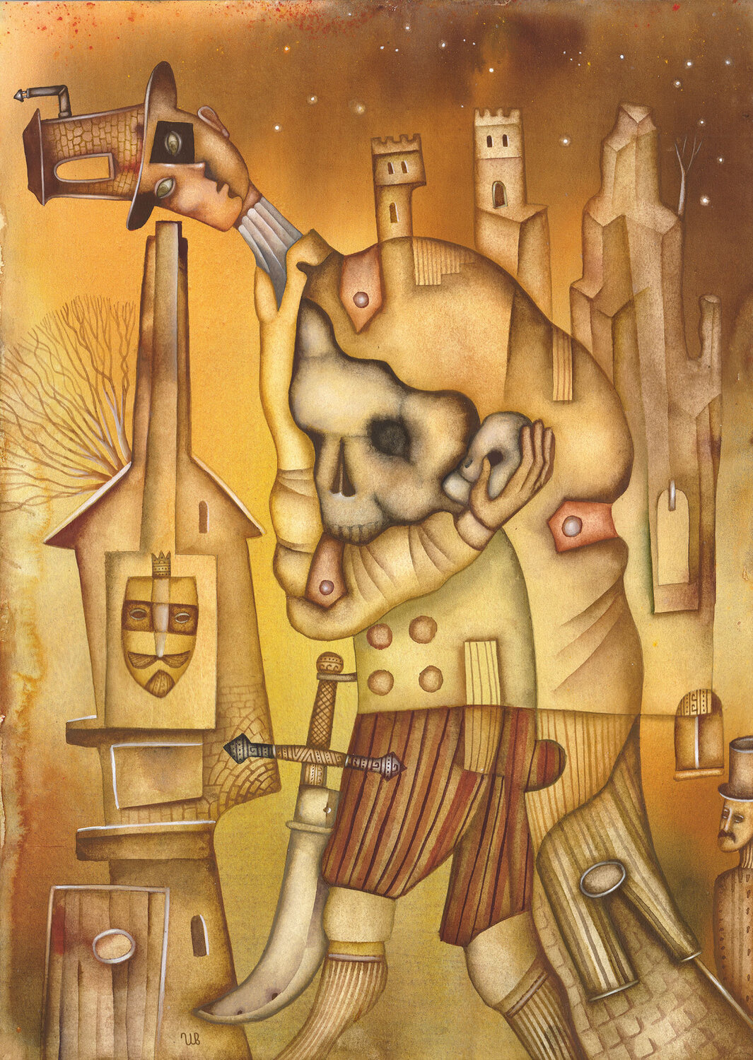 Hamlet Eugene Ivanov Original painting for sale