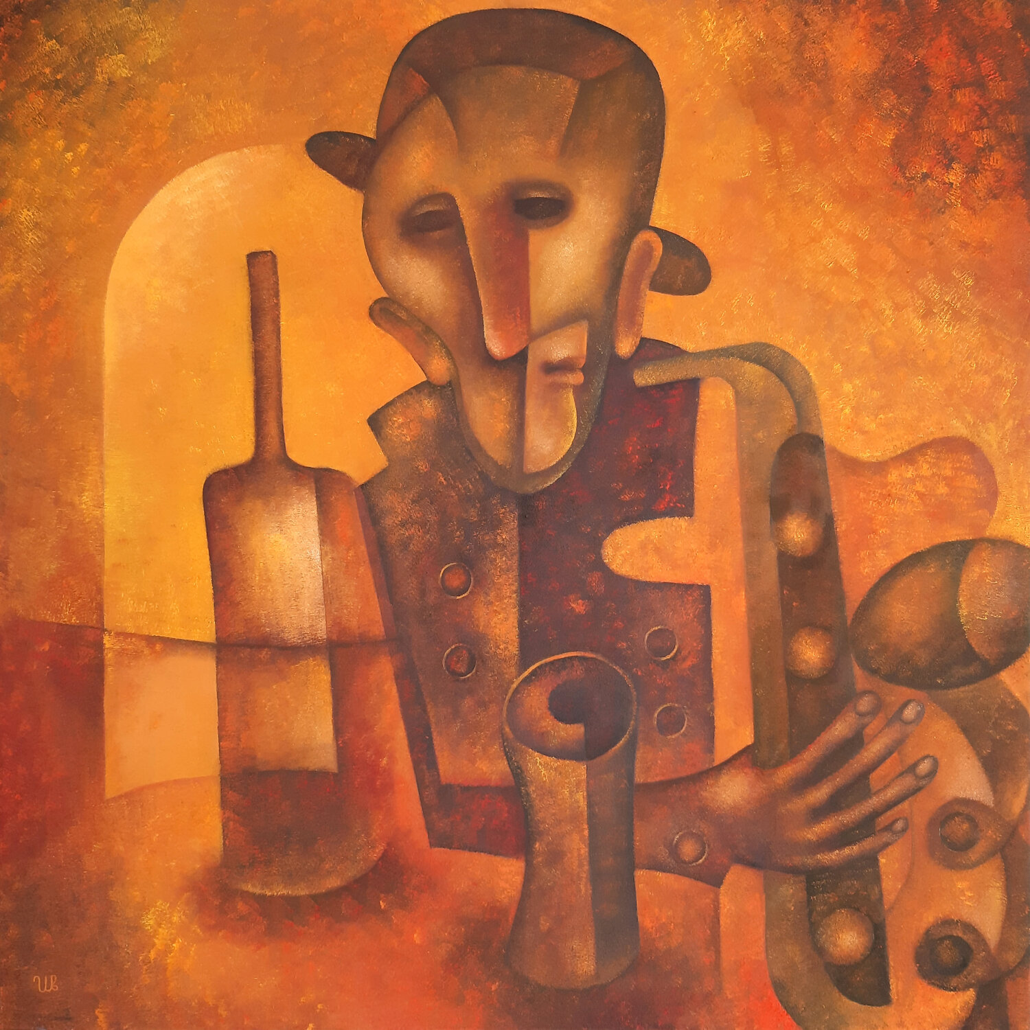 Saturday Night Eugene Ivanov Original painting for sale