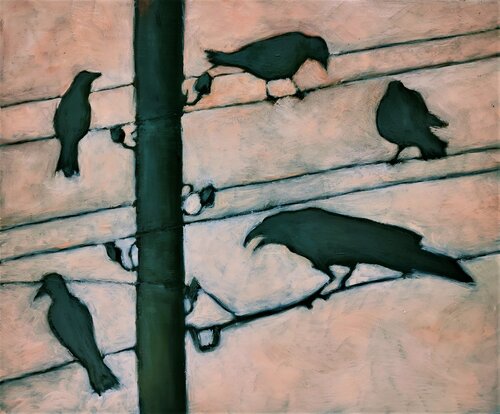 Au Léger Brouillard by Albina Urbanek, Painting for Sale on Select