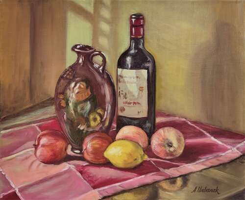 Alchimiste by Albina Urbanek, Painting for Sale on Select