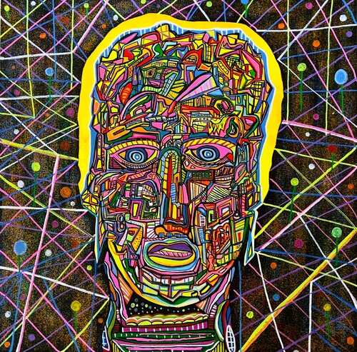 Sirian by Muriel Deumié, Painting for Sale on Select