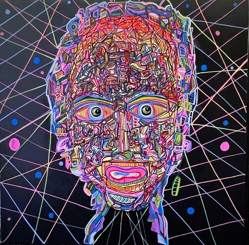 Laurax by Muriel Deumié, Painting for Sale on Select