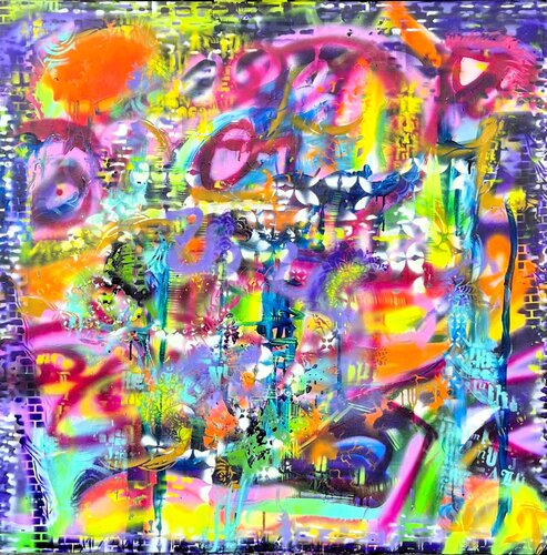 street art by Muriel Deumié, Painting for Sale on Select