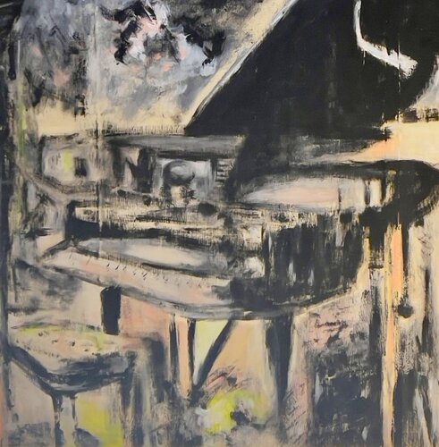 Silence accordé by Muriel Deumié, Painting for Sale on Select